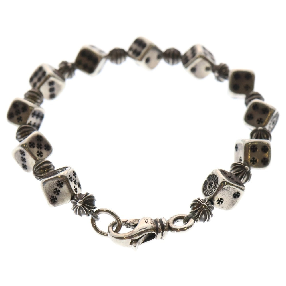 CHROME HEARTS(クロムハーツ) DICE /BEAD ダイスビーズ ブレスレット シルバー