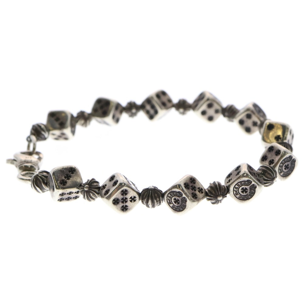 CHROME HEARTS(クロムハーツ) DICE /BEAD ダイスビーズ ブレスレット シルバー
