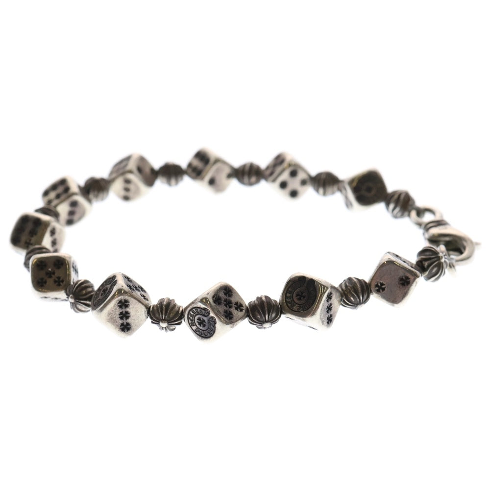 CHROME HEARTS(クロムハーツ) DICE /BEAD ダイスビーズ ブレスレット シルバー
