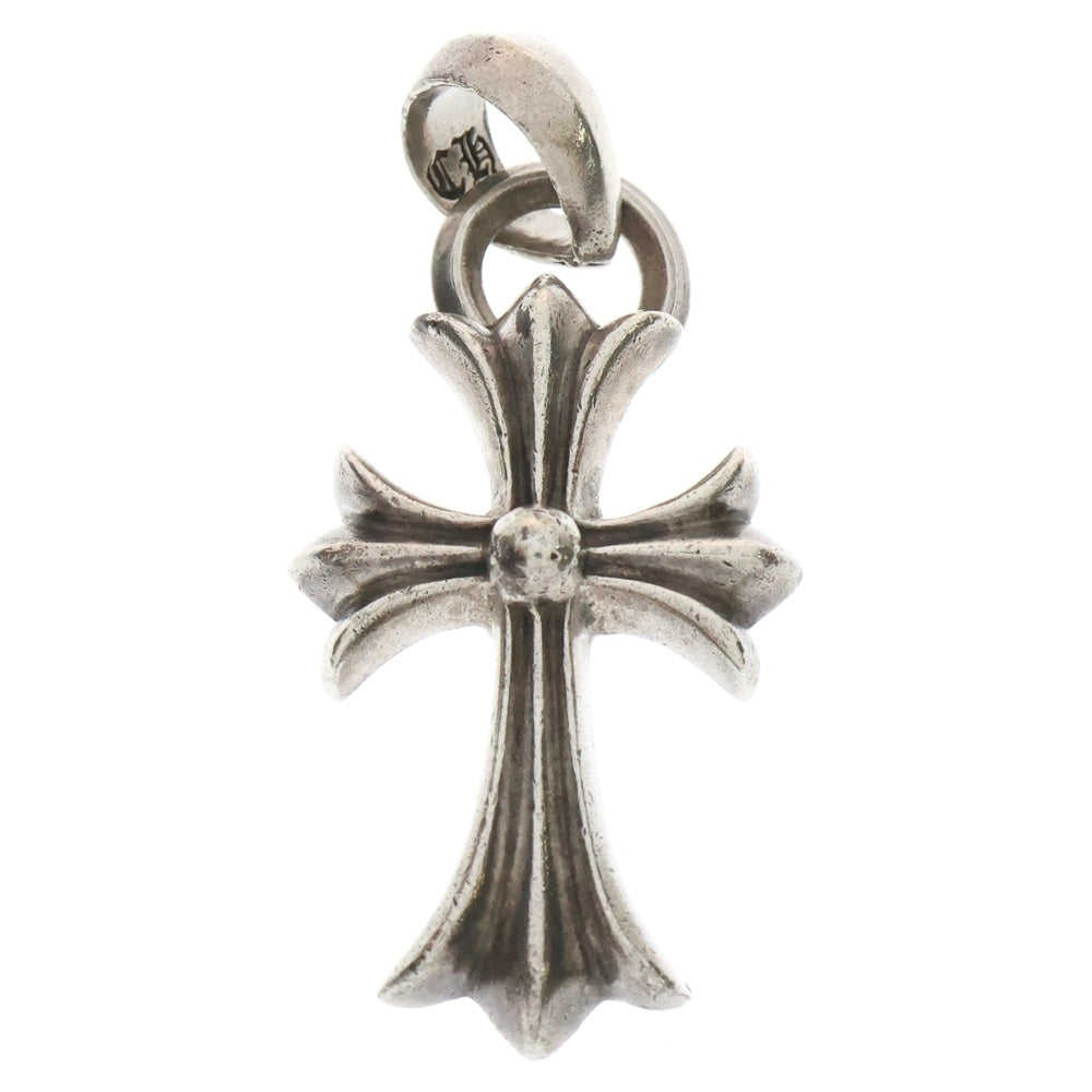 CHROME HEARTS(クロムハーツ) CH CRS SML W/BALE Wベイル スモールCHクロス ペンダントトップ シルバー BCA218