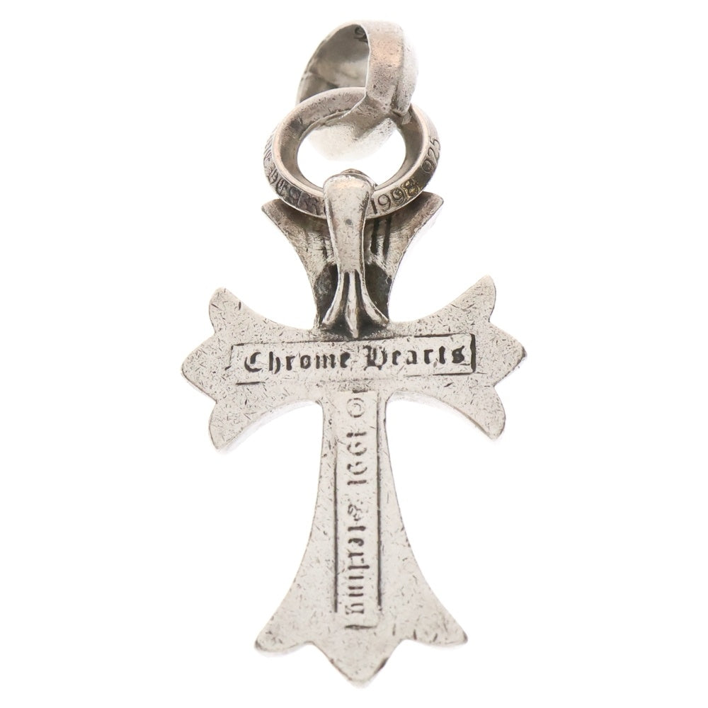CHROME HEARTS(クロムハーツ) CH CRS SML W/BALE Wベイル スモールCHクロス ペンダントトップ シルバー BCA218