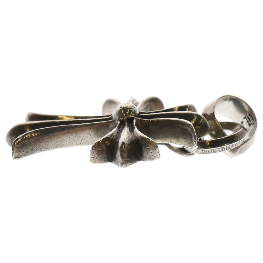 CHROME HEARTS(クロムハーツ) CH CRS SML W/BALE Wベイル スモールCHクロス ペンダントトップ シルバー BCA218
