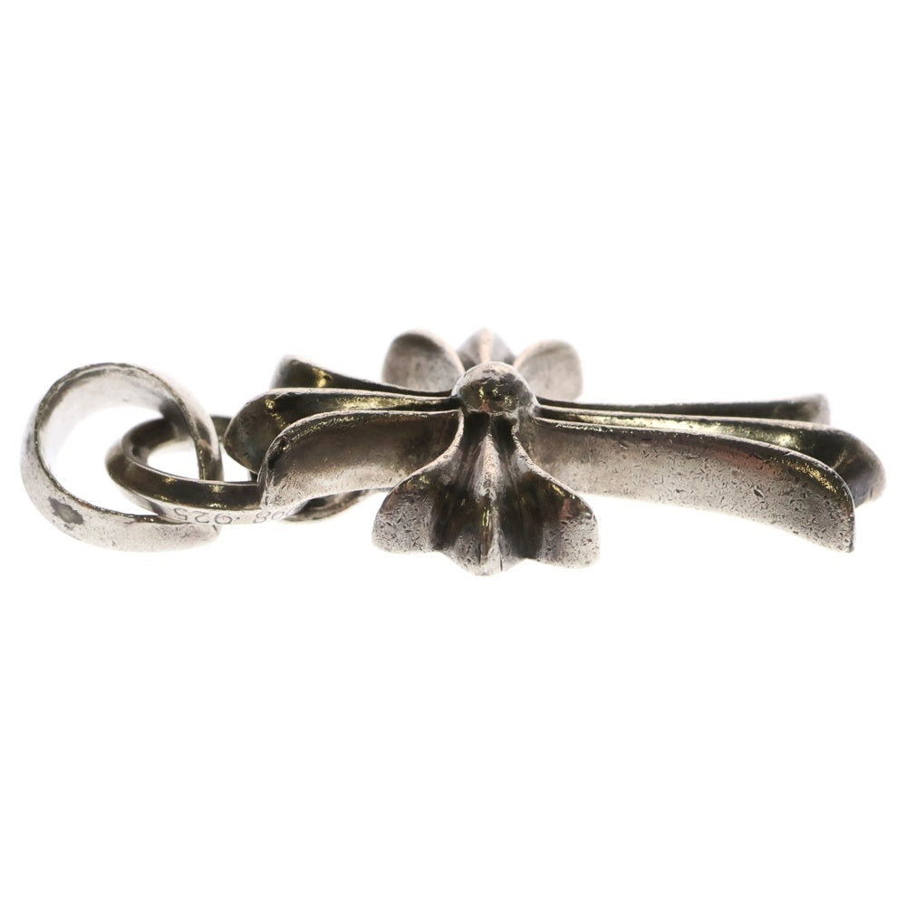 CHROME HEARTS(クロムハーツ) CH CRS SML W/BALE Wベイル スモールCHクロス ペンダントトップ シルバー BCA218
