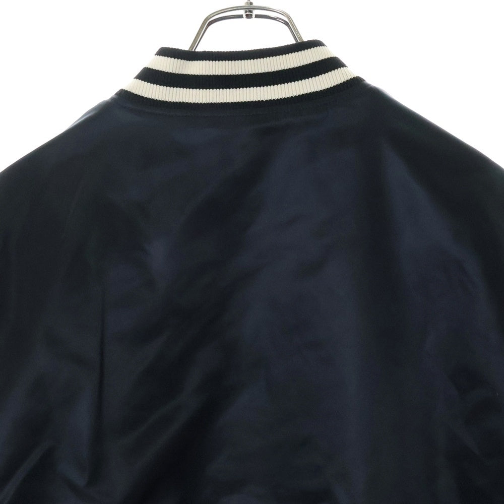 CELINE(セリーヌ) 24AW ルーズ ナイロンテディジャケット フロントロゴパッチ アウター ブラック 2W22C227R.38NO
