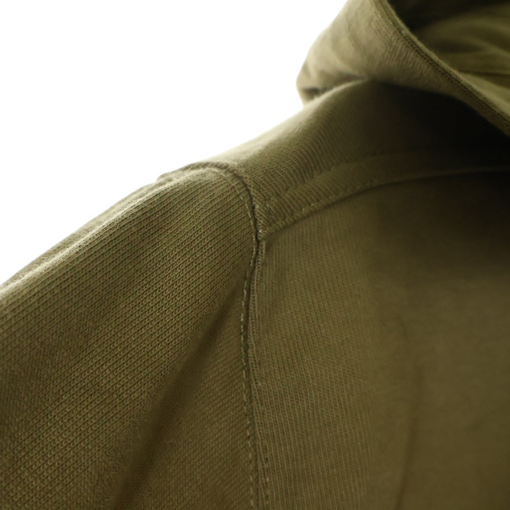 Rick Owens(リックオウエンス) 19SS ロングプルオーバーパーカー マスタード RU19S2285-BA カーキ