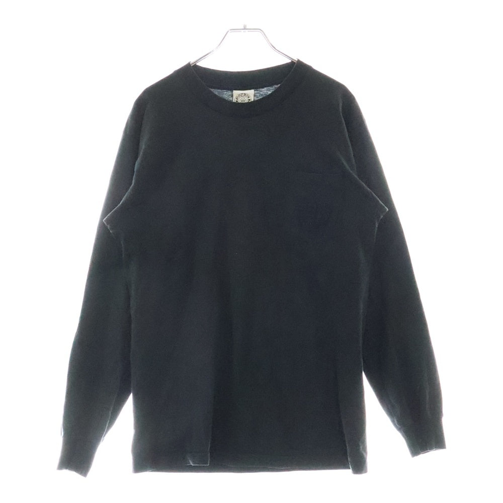 CHROME HEARTS(クロムハーツ) OLD DAGGER L/S TEE オールドモデル ダガーロゴ刺繍 長袖Tシャツ ブラック