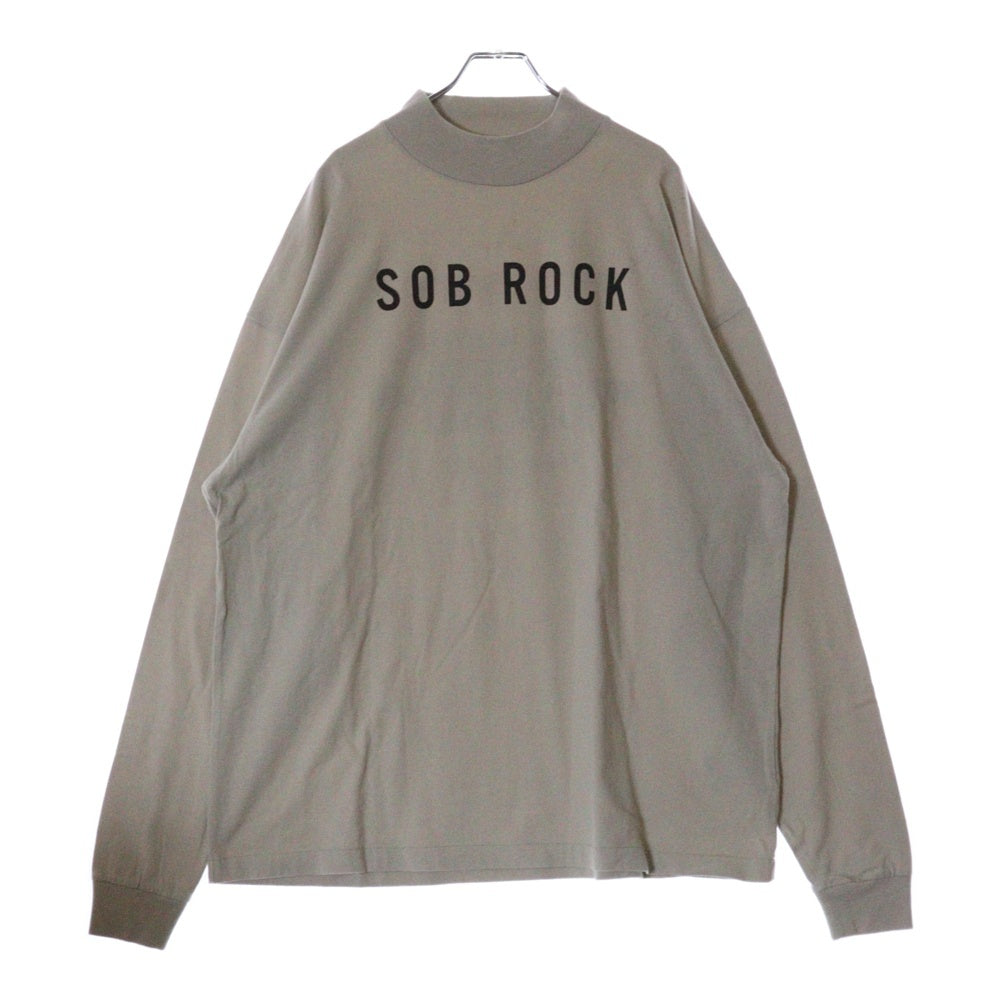 FEAR OF GOD(フィアオブゴッド) Sob Rock Souvenir LS T-Shirt モックネック長袖Tシャツ カットソー トレーナー