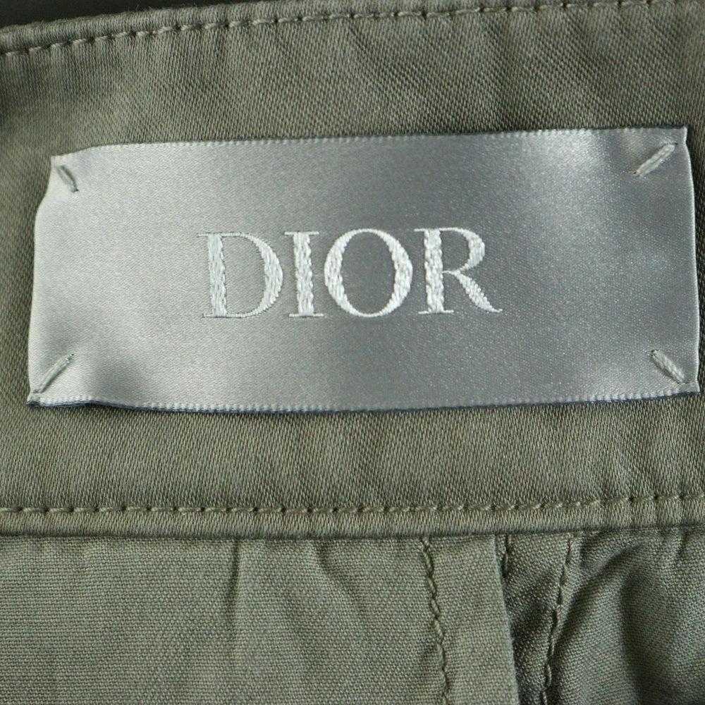 DIOR(ディオール) 24AW× STONEISLAND ストーンアイランド ロゴワッペンバミューダハーフパンツ ベージュ 493C172A6144