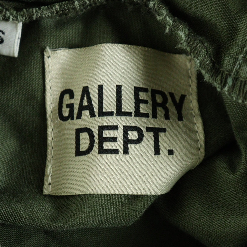 GALLERY DEPT.(ギャラリーデプト) Riley Anorak jacket ロゴプリント ミリタリー アノラック ジャケット カーキ