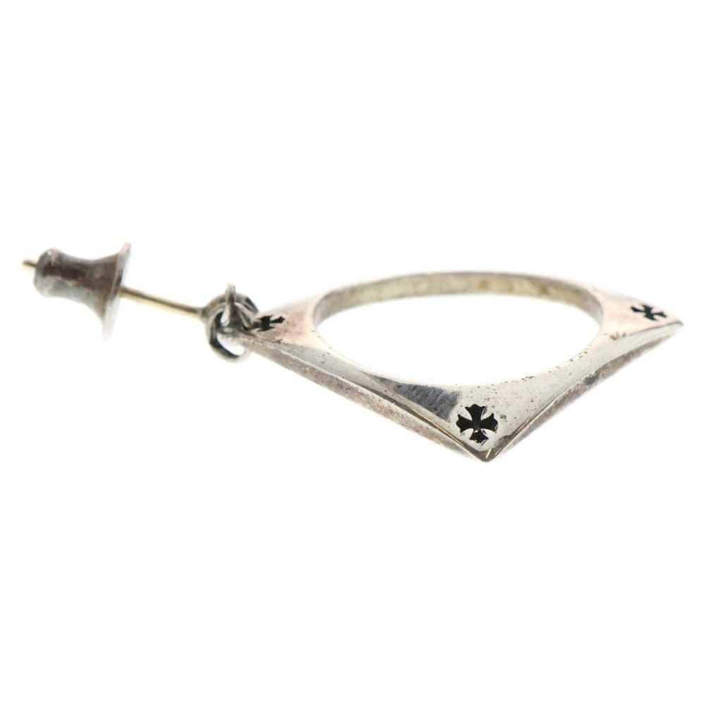 CHROME HEARTS(クロムハーツ) CH KH SQUARE CIRCLE スクエアサークル ピアス シルバー