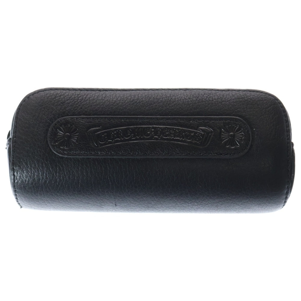 CHROME HEARTS(クロムハーツ) CASE アイウェアケース 眼鏡ケース ブラック ※ダガージップ欠損