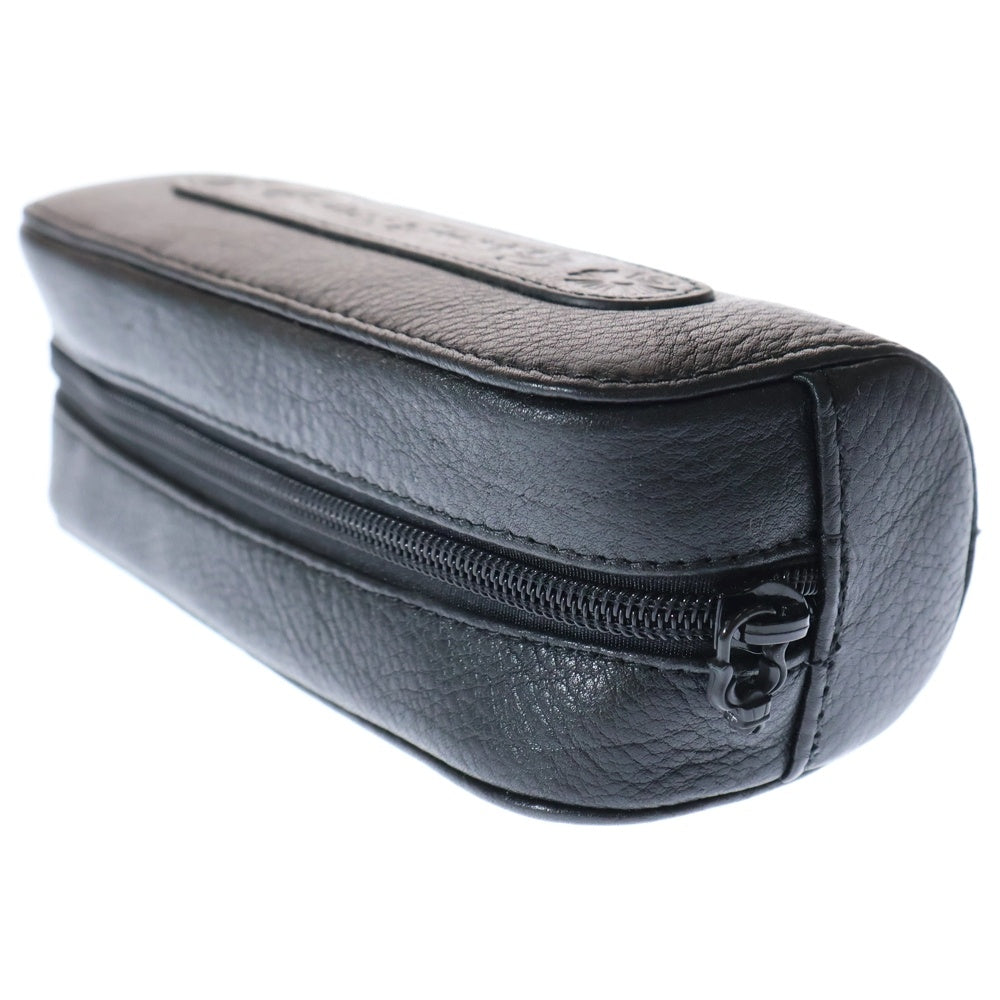 CHROME HEARTS(クロムハーツ) CASE アイウェアケース 眼鏡ケース ブラック ※ダガージップ欠損