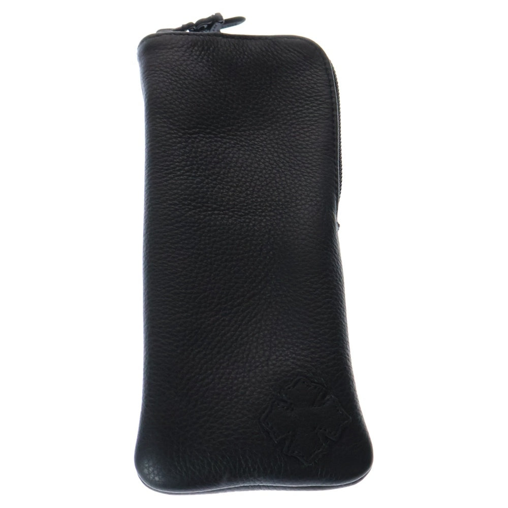 CHROME HEARTS(クロムハーツ) GROWLER 1 スクエアフレームアイウェア 眼鏡 ブラック ※度入り