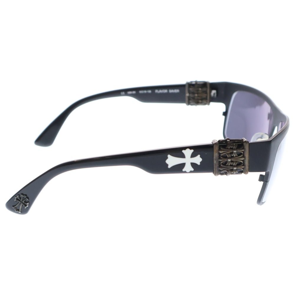 CHROME HEARTS(クロムハーツ) FLAVOR SAVER スクエアフレーム アイウェア サングラス ブラック