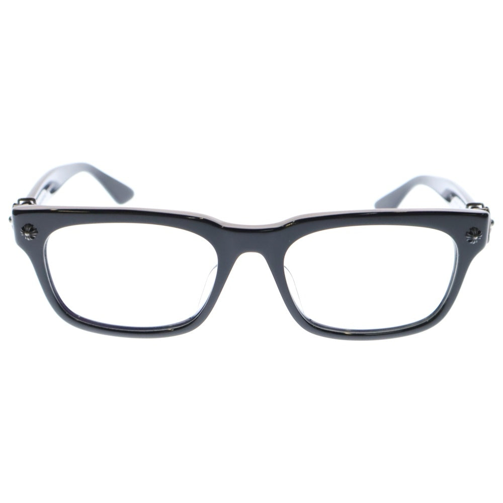 CHROME HEARTS(クロムハーツ) VAGILANTE ウェリントンフレーム アイウェア 眼鏡 ブラック