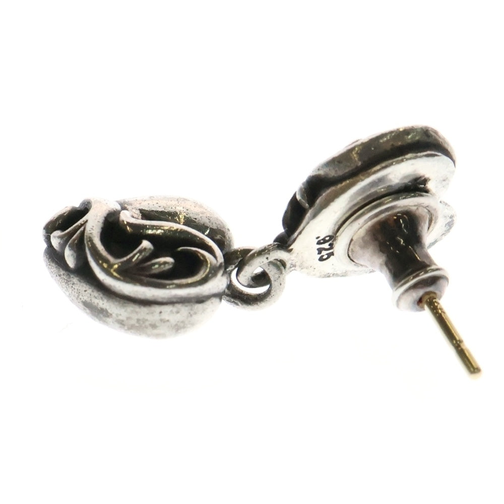 CHROME HEARTS(クロムハーツ) HEART DRP 2連ハートドロップ ピアス シルバー