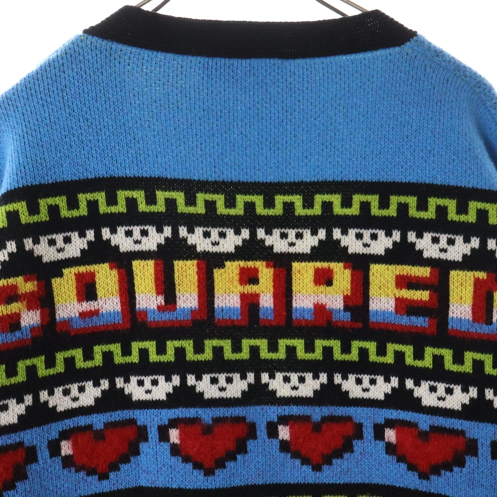 DSQUARED2(ディースクエアード) グラフィックモチーフ カーディガン マルチ