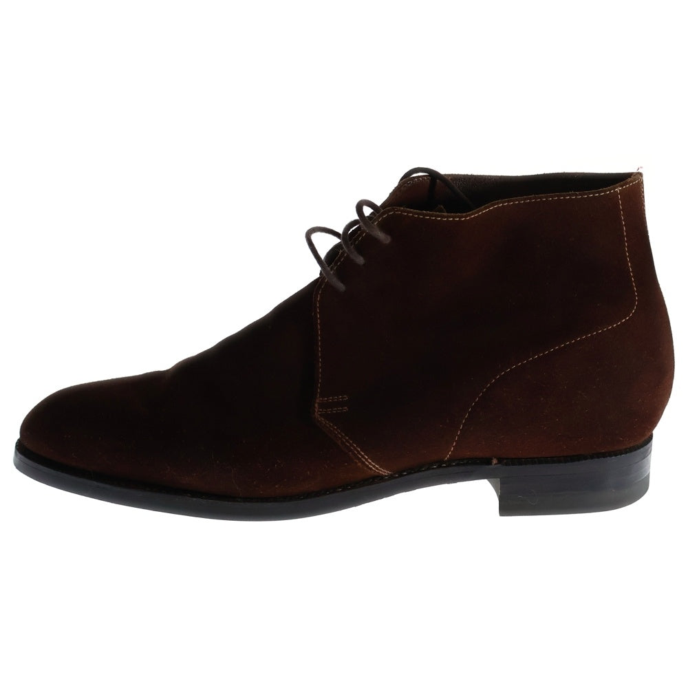 Crockett&Jones(クロケットアンドジョーンズ) CHUKKA チャッカ スエード ブーツ ブラウン US9/27cm