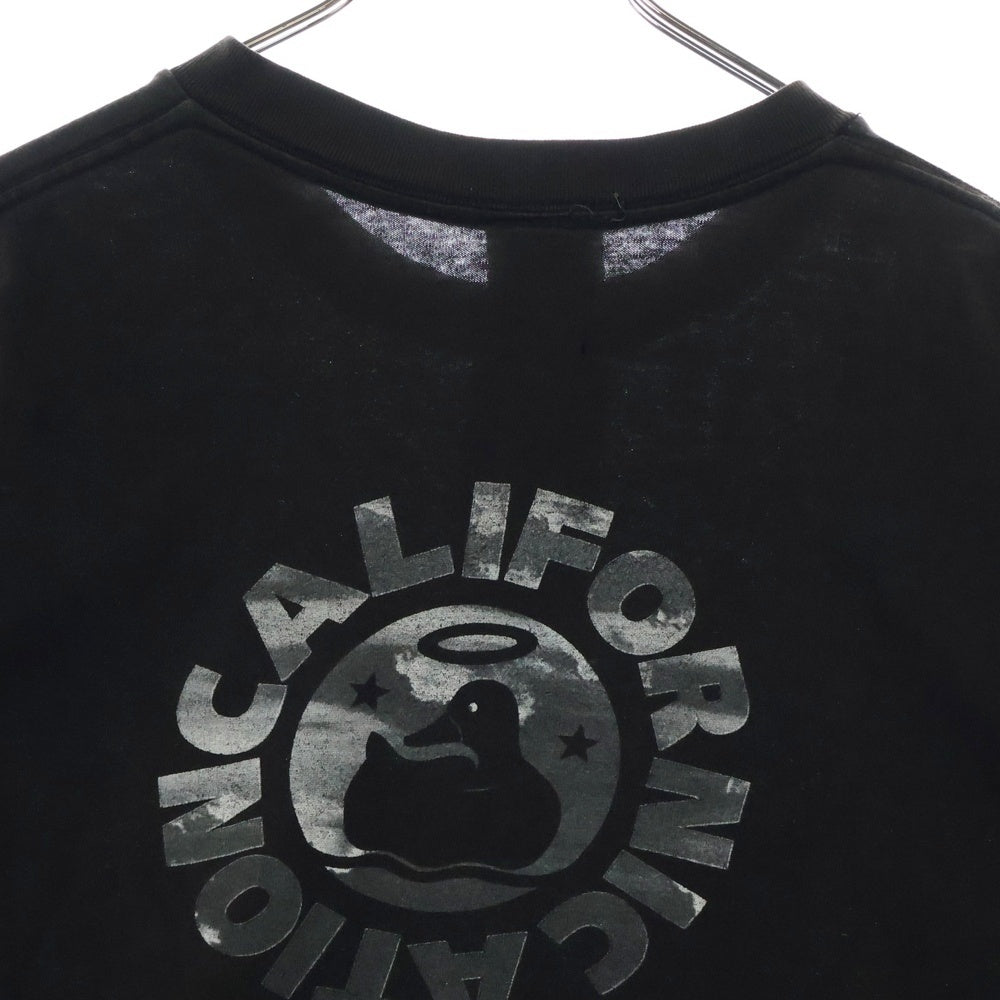 VINTAGE(ヴィンテージ) 90s VINTAGE Giant Red Hot Chili Peppers Californication Tee ヴィンテージ レッドホットチリペッパーズ 両面プリント 半袖Tシャツ カットソー ブラック