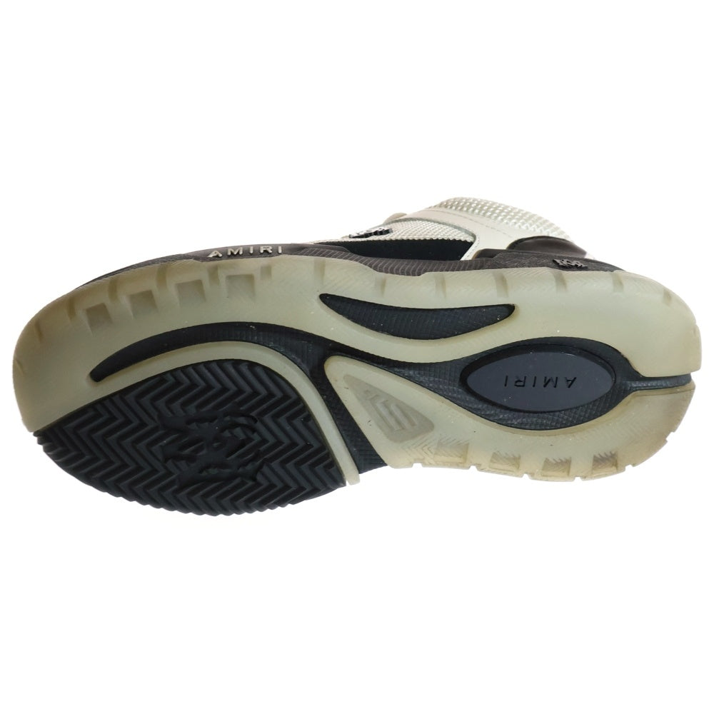 AMIRI(アミリ) MA-1 ローカットレースアップスニーカー AMFOSR1070-001 ホワイト/ブラック