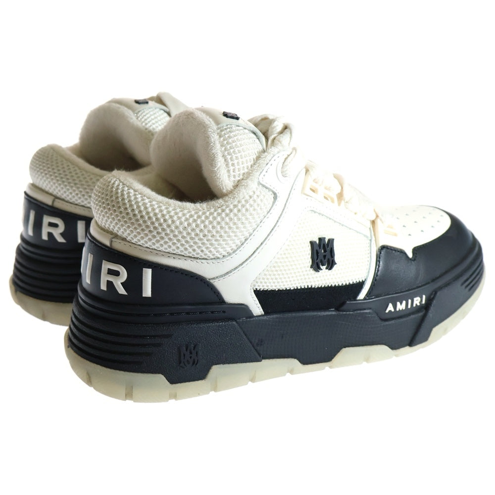 AMIRI(アミリ) MA-1 ローカットレースアップスニーカー AMFOSR1070-001 ホワイト/ブラック