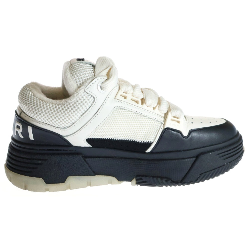 AMIRI(アミリ) MA-1 ローカットレースアップスニーカー AMFOSR1070-001 ホワイト/ブラック
