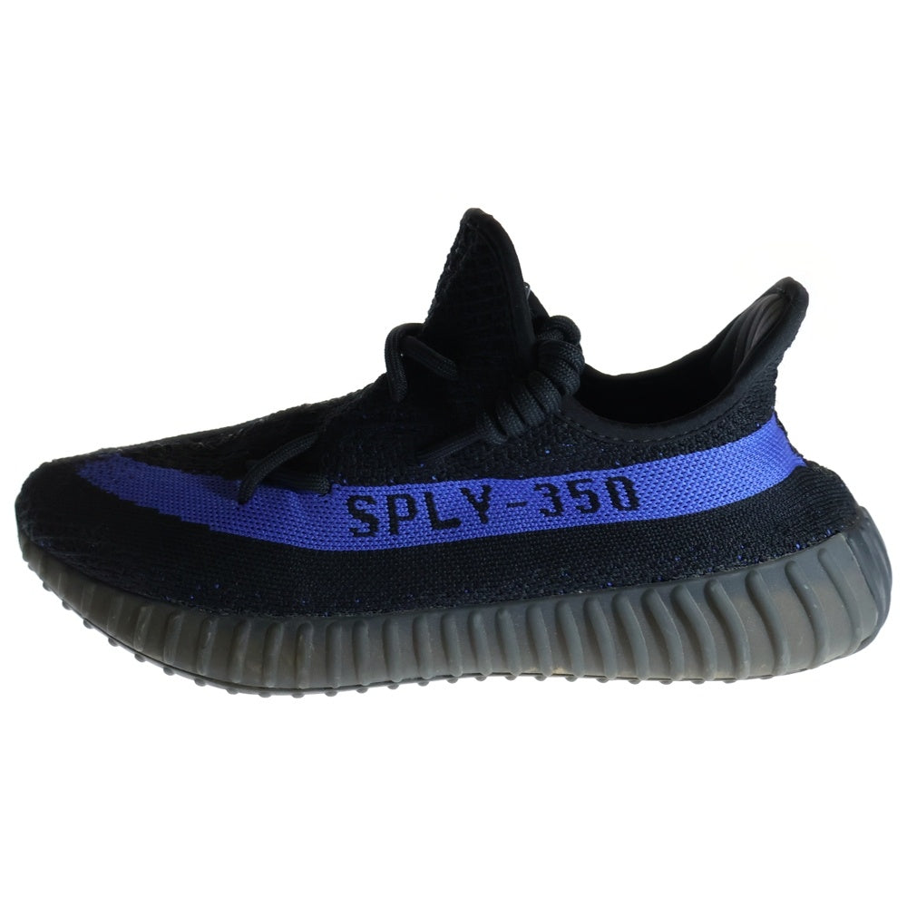 adidas(アディダス) YEEZY BOOST 350 V2 Dazzling Blue GY7164 イージー ブースト 350 V2 ダズリングブルー ローカットスニーカー シューズ ブラック/ブルー US9.5/27.5cm