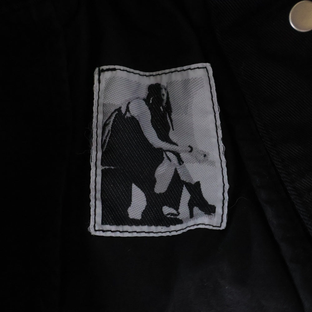 DRKSHDW(ダークシャドウ) 24AW PUSHER PANTS DU02D2393-TW BLACK プッシャーロングパンツ ブラック