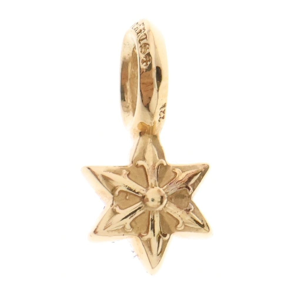 CHROME HEARTS(クロムハーツ) 22K STACK STAR V2 スタースタックチャーム ペンダントトップ ゴールド BCA405