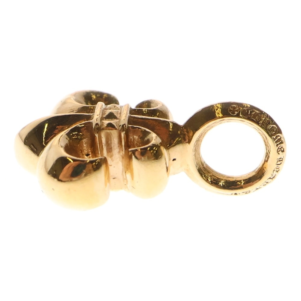 CHROME HEARTS(クロムハーツ) 22K STACK BS FLUER #B V2 BSフレアスタックチャーム ネックレストップ ゴールド