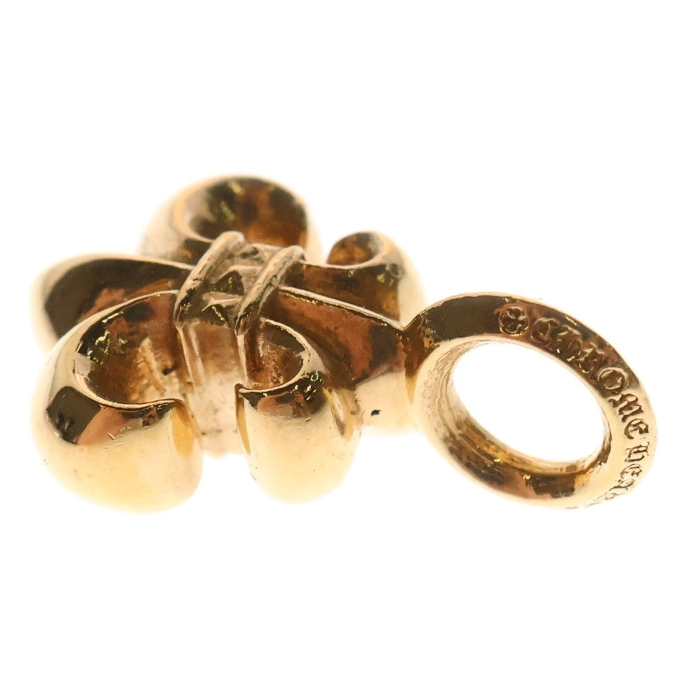CHROME HEARTS(クロムハーツ) 22K STACK BS FLUER #B V2 BSフレアスタックチャーム ネックレストップ ゴールド