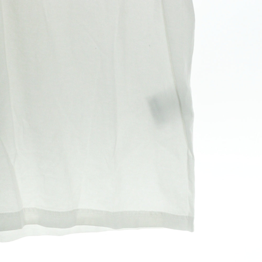 GIVENCHY(ジバンシィ) Ribbon Trimmed Logo Tee BM70VA3002 胸ポケット クルーネック 半袖Tシャツ ホワイト