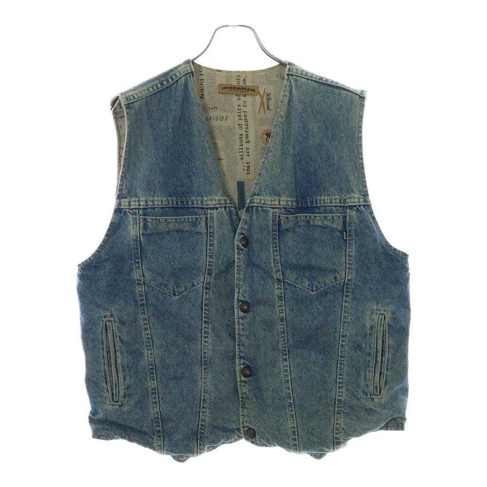 Levi's(リーバイス) 90s VINTAGE 70508 リバーシブル デニム ベスト インディゴ