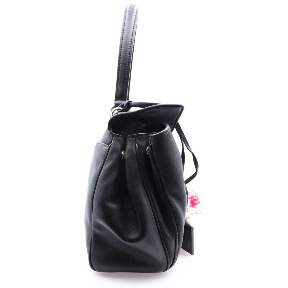 BALENCIAGA(バレンシアガ) RODEO 789779 ロデオ チャーム付き スモールハンドバッグ 789779 ブラック