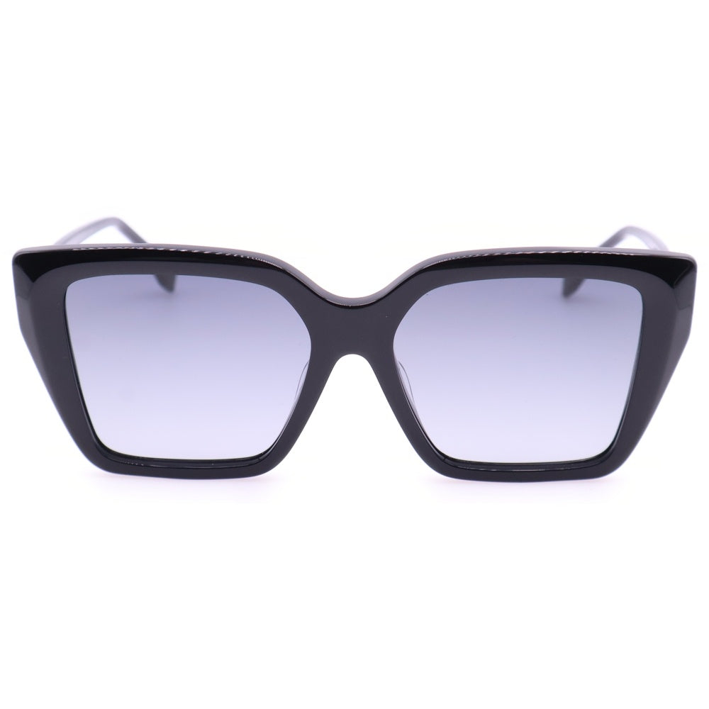 FENDI(フェンディ) FFロゴ スクエア グラデーションズサングラス アイウェア メガネ 眼鏡 FE4016F ブラック