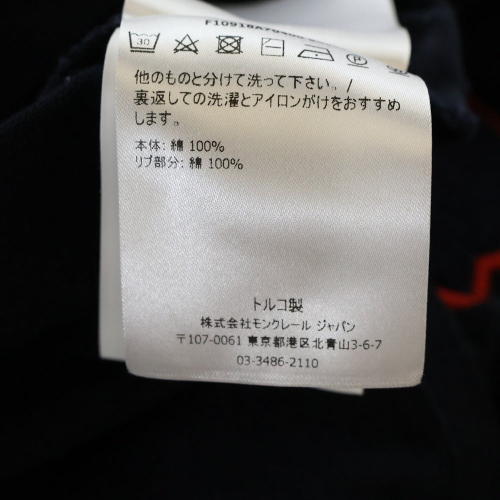 MONCLER(モンクレール) 19SS MAGLIA POLO MANICA CORTA ポロシャツ ネイビー F10918A70400 84556