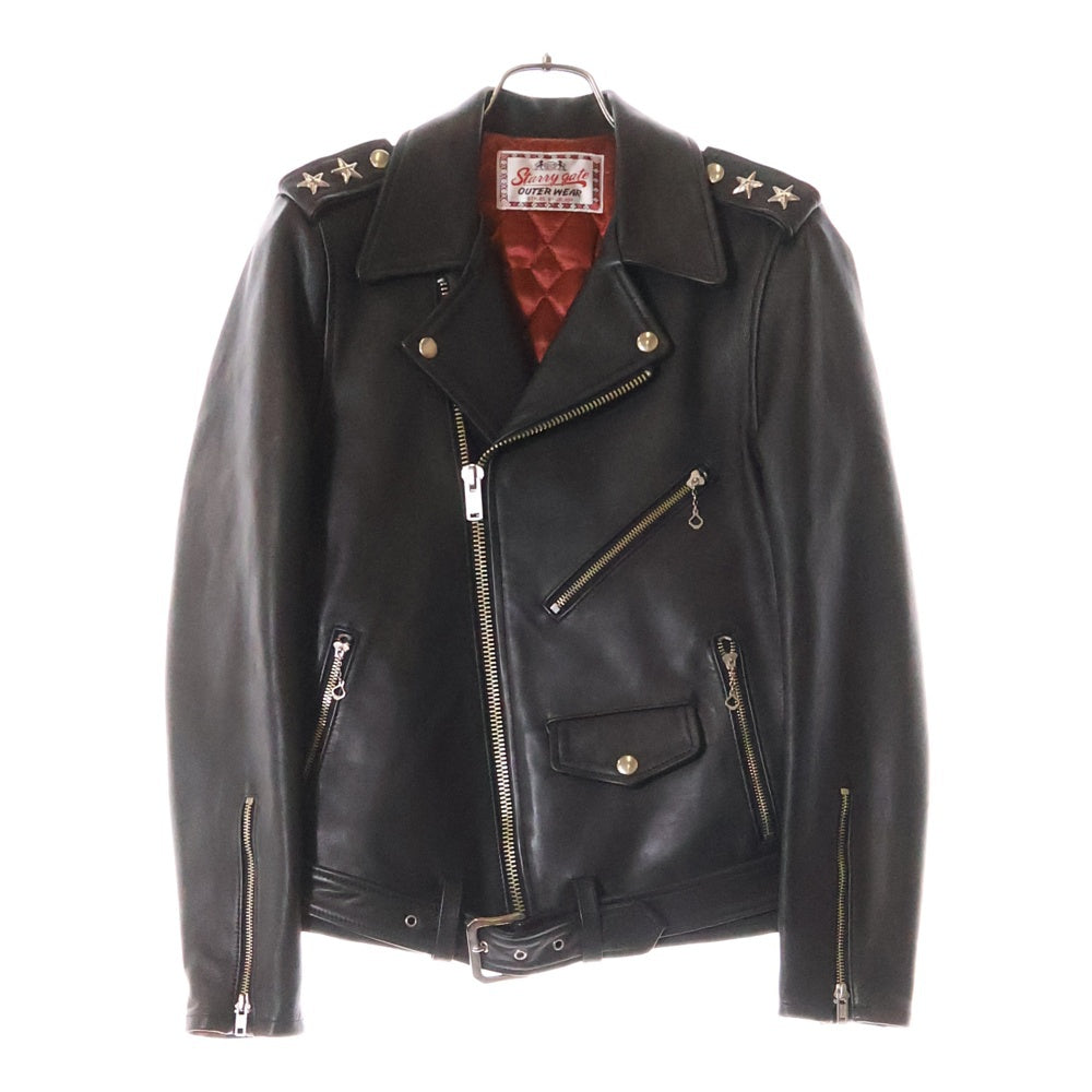 JELADO(ジェラード) STARRY GATE ラムレザー ダブル ライダースレザージャケット ブラック