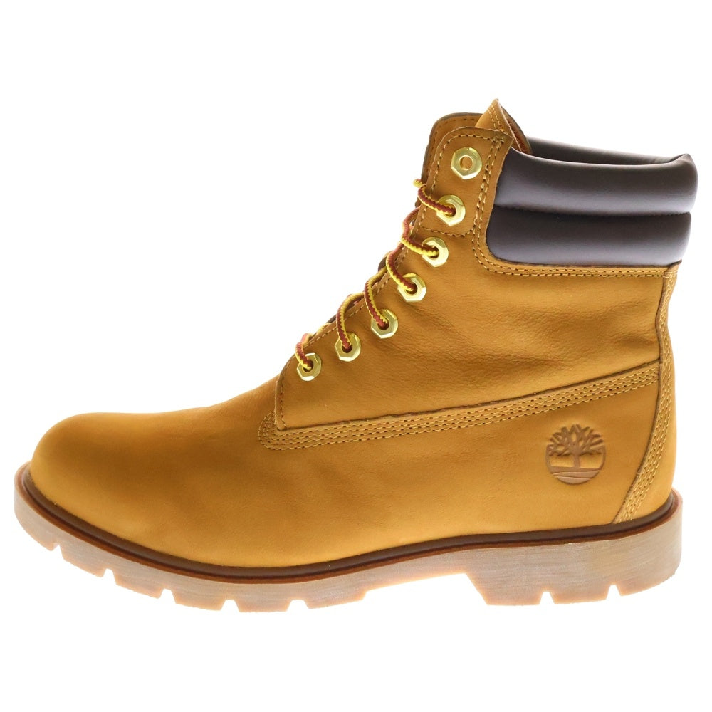 Timberland(ティンバーランド) 6INCH PREMIUM WATERPROOF BOOTS プレミアム ウォータープルーフ レースアップブーツ US8.5W/26.5cm TB1A27TP231 ベージュ