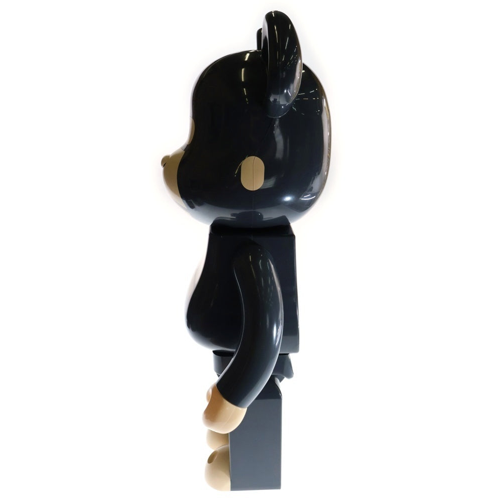MEDICOM TOY(メディコムトイ) BE@RBRICK XLARGE LITTLE FRIEND BLACK 1000% ベアブリック エクストララージ リトルフレンド フィギュア グレー