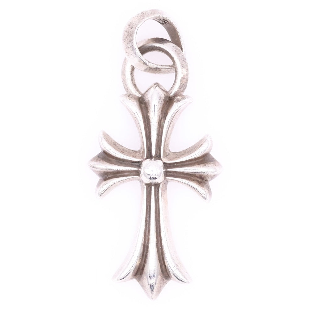 CHROME HEARTS(クロムハーツ) CH CRS SML W/BALE Wベイル スモールCHクロス ペンダントトップ シルバー BCA218