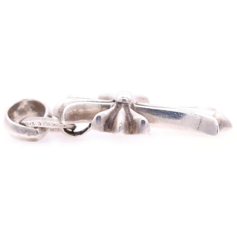 CHROME HEARTS(クロムハーツ) CH CRS SML W/BALE Wベイル スモールCHクロス ペンダントトップ シルバー BCA218