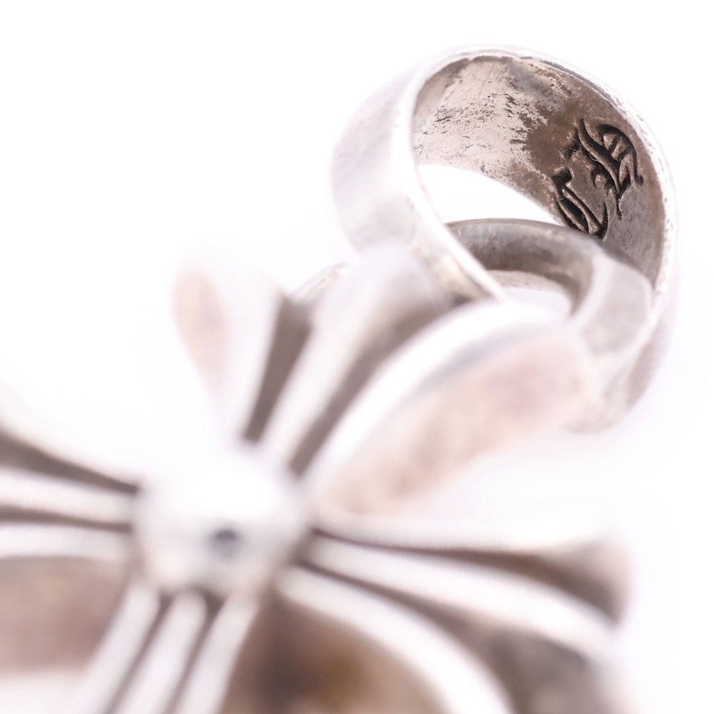 CHROME HEARTS(クロムハーツ) CH CRS SML W/BALE Wベイル スモールCHクロス ペンダントトップ シルバー BCA218