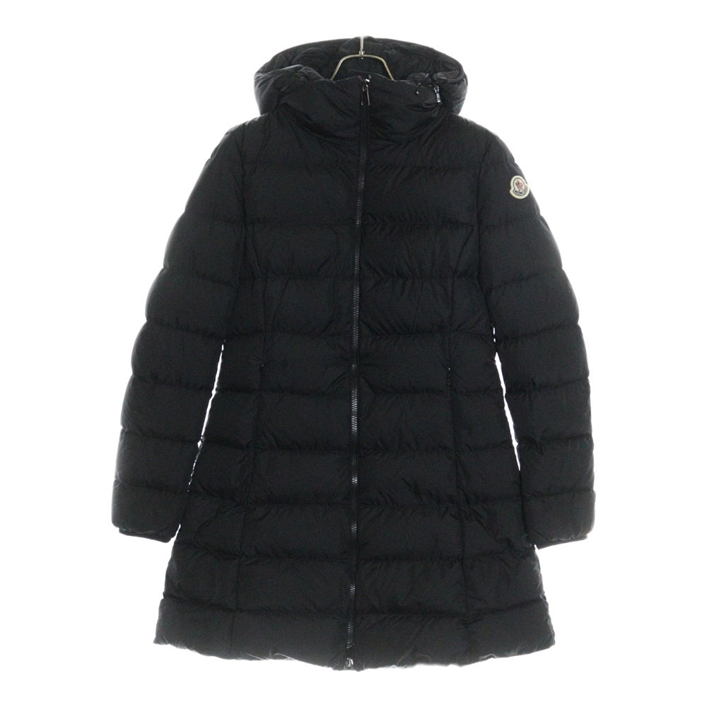 MONCLER(モンクレール) 22AW GIE GIUBBOTTO ジフ ナイロン ロング ジップアップ ダウン ジャケット ブラック H20931C00065 レディース