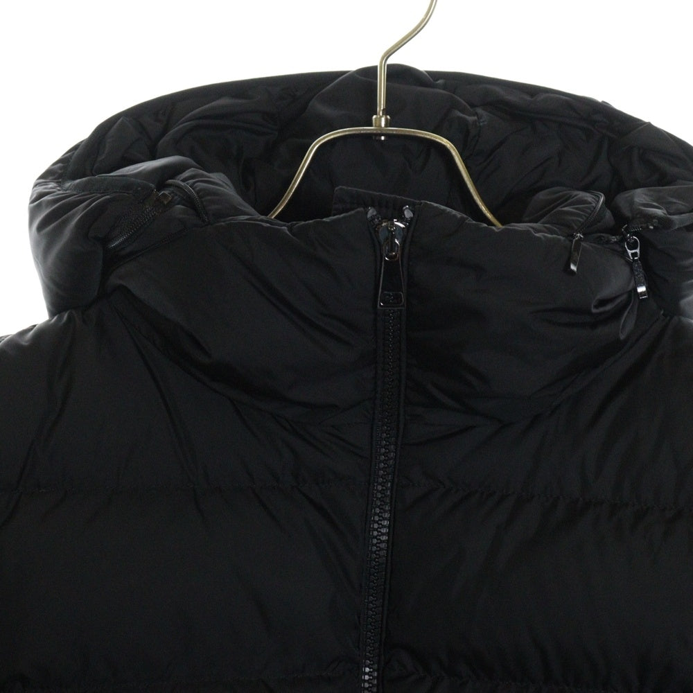 MONCLER(モンクレール) 22AW GIE GIUBBOTTO ジフ ナイロン ロング ジップアップ ダウン ジャケット ブラック H20931C00065 レディース