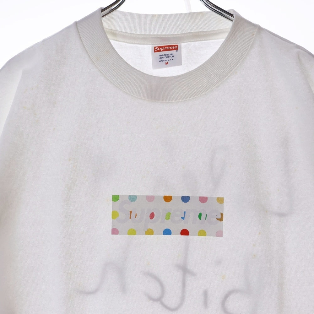 SUPREME(シュプリーム) 09AW × Damian Hirst Box Logo Tee ダミアン ボックスロゴ 半袖Tシャツ カットソー ホワイト