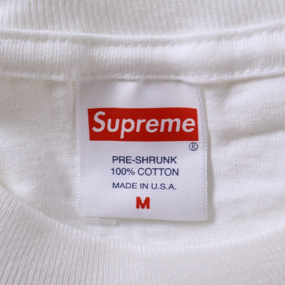 SUPREME(シュプリーム) 21AW Berlin Box Logo Tee ベルリン ボックスロゴ 半袖Tシャツ カットソー ホワイト /グリーン