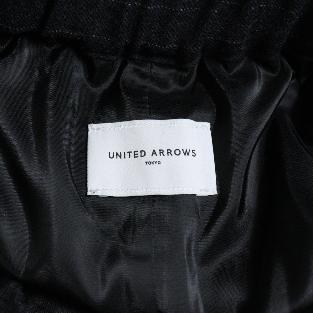 UNITED ARROWS(ユナイテッドアローズ) ウール ストライプイージーパンツ グレー