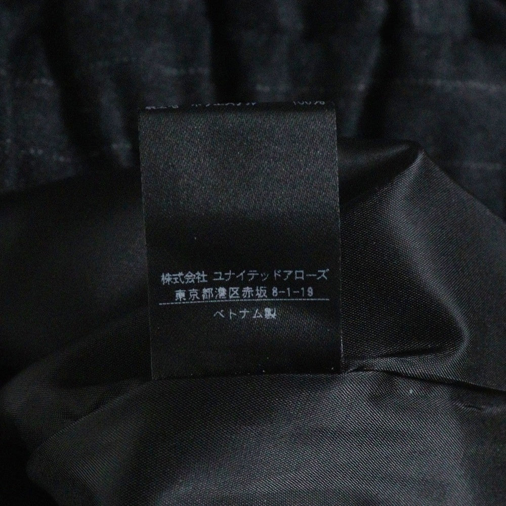 UNITED ARROWS(ユナイテッドアローズ) ウール ストライプイージーパンツ グレー