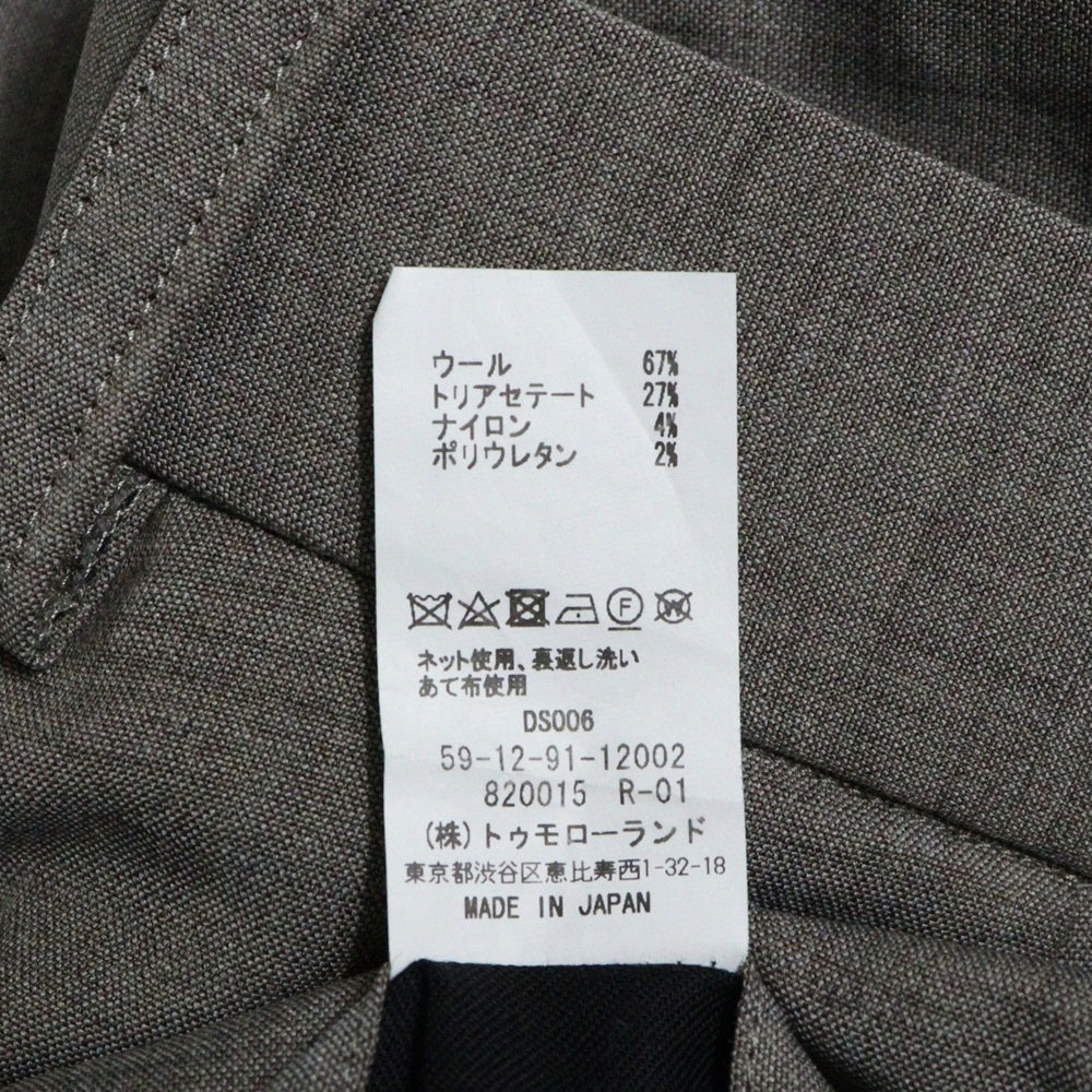 CABaN(キャバン) ウール タックショーツ ハーフパンツ 59-12-91-12002 グレー