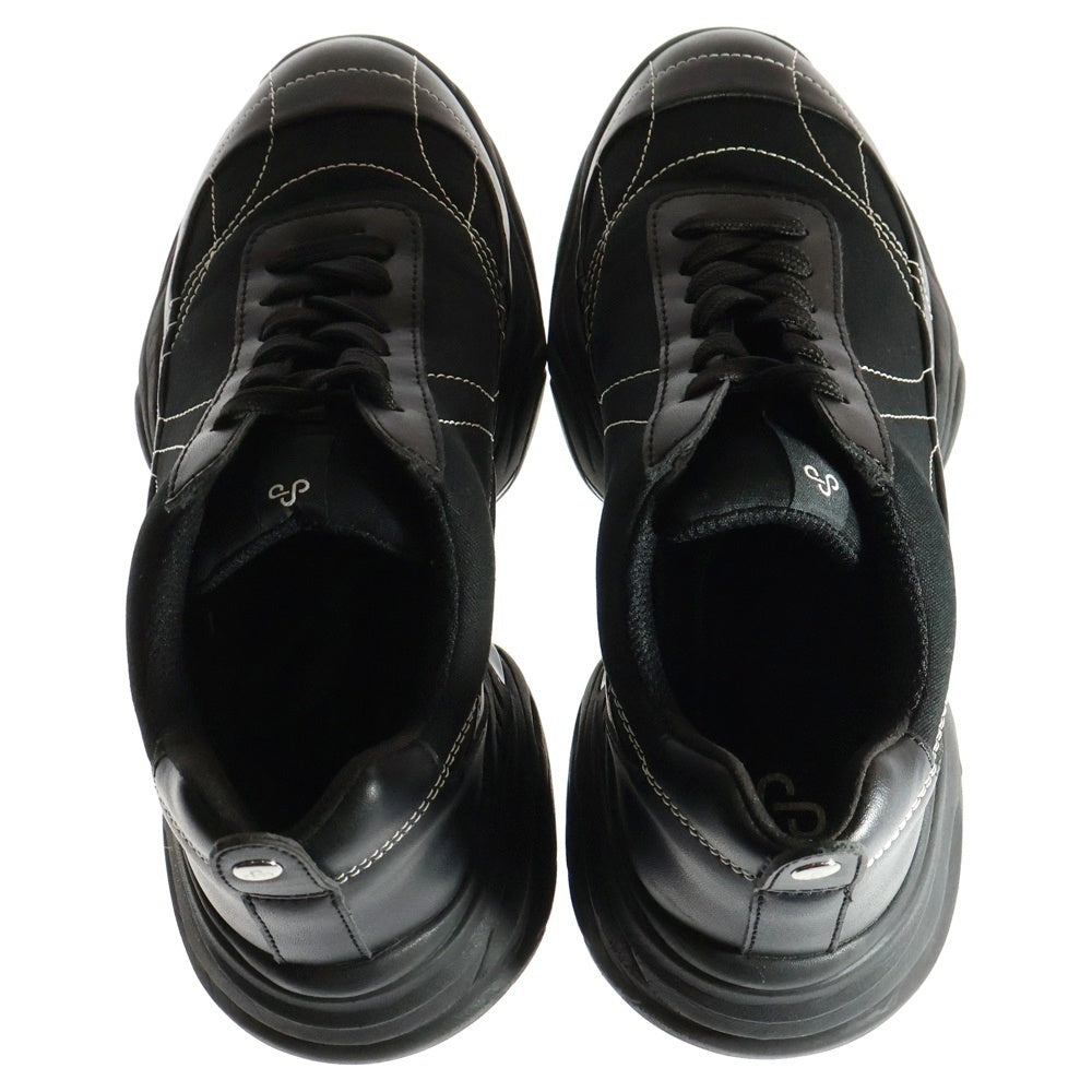 OAO(オーエーオー) SUNLIGHT 22A-1A04AR1 ローカットキャンバススニーカー ブラック US7/25.0cm